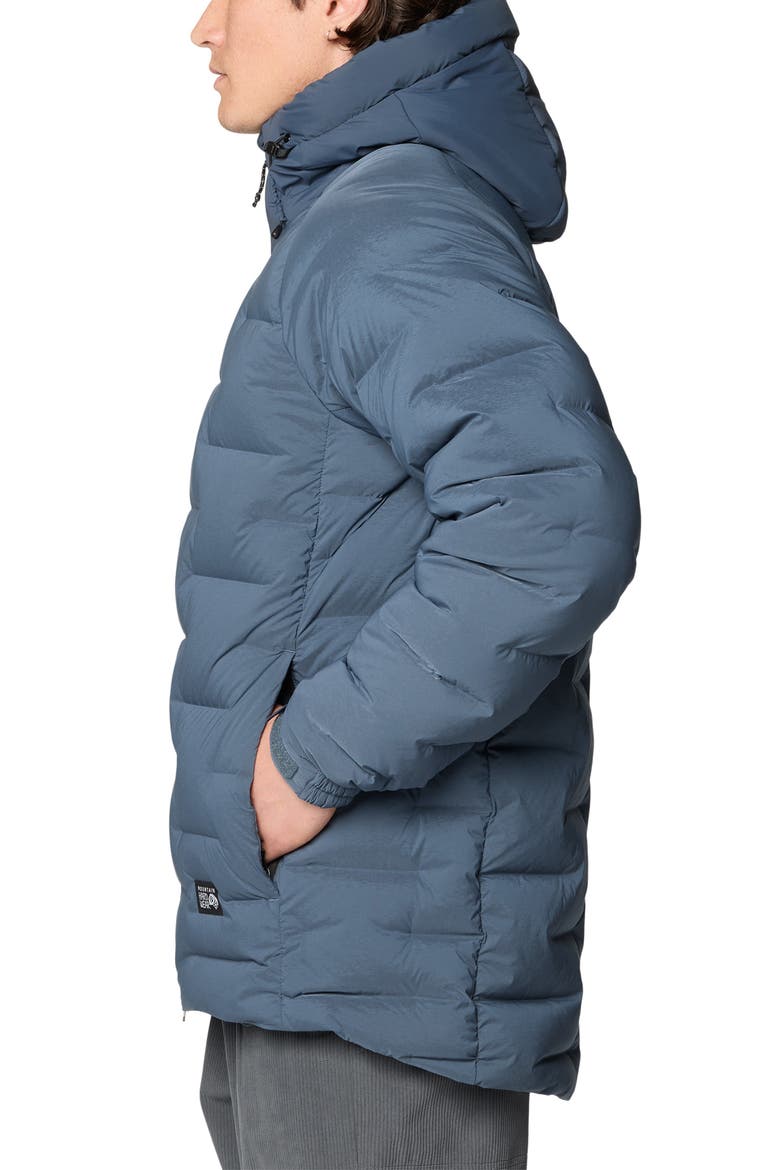 Stretchdown 700 Fill Power Down Parka, Alternate, color, MOON BLUE