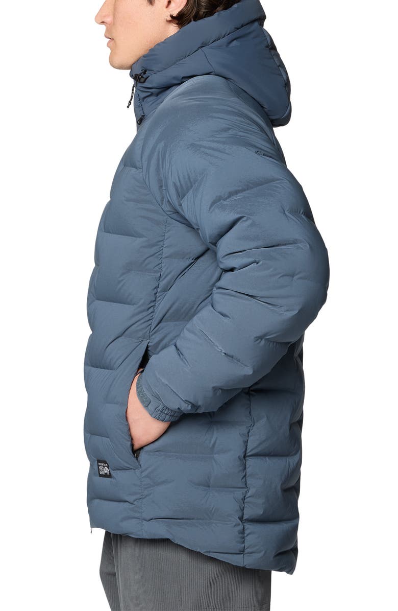 Mountain Hardwear Stretchdown 700 Fill Power Down Parka, Alternate, color, Moon Blue