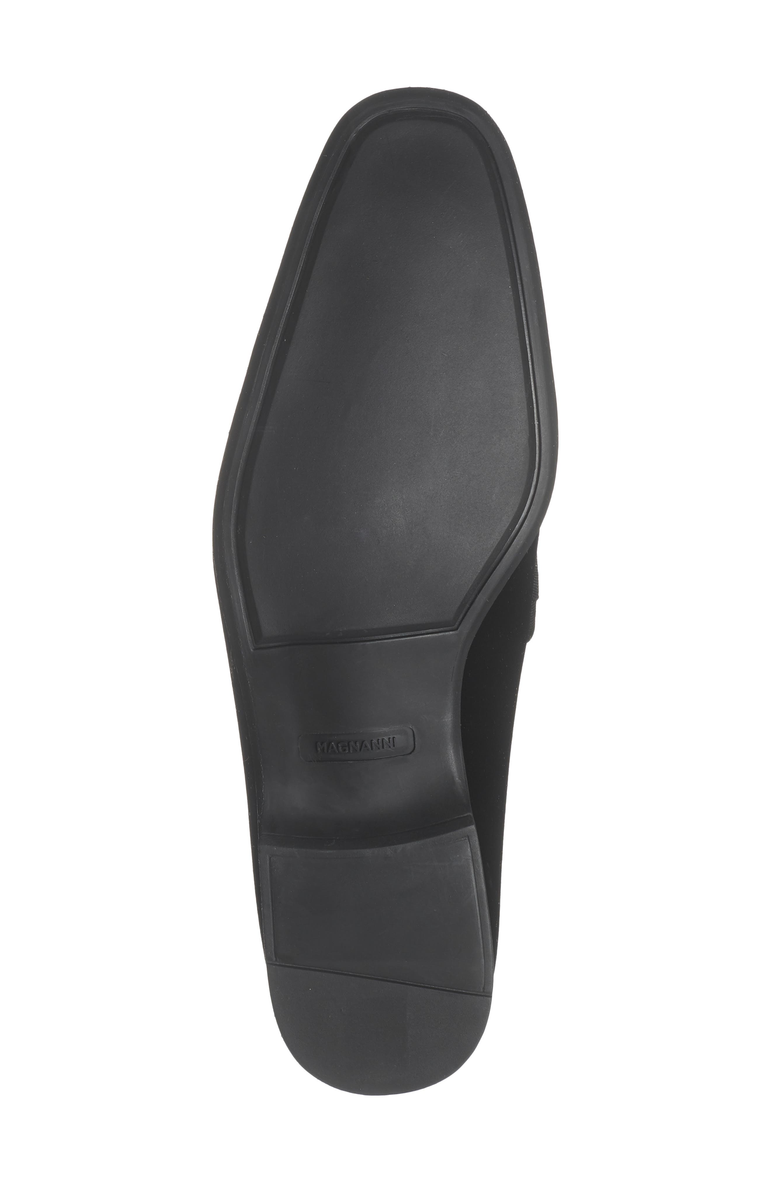 Magnanni Vince Venetian Loafer, Alternate, color, Black / Stain