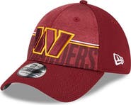 New Era Men's New Era Burgundy Washington Commanders 2023 NFL Training Camp 39THIRTY Flex Fit Hat