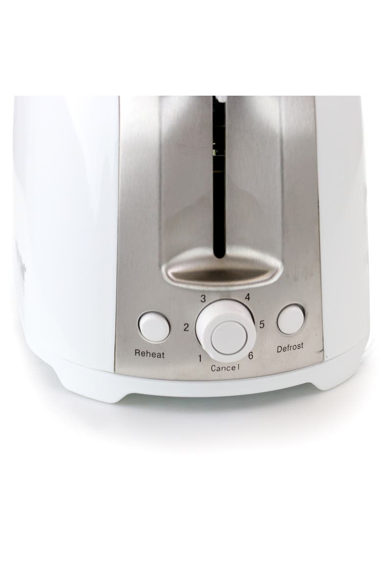 Cool Touch Wide Slot Toaster, Alternate, color, White