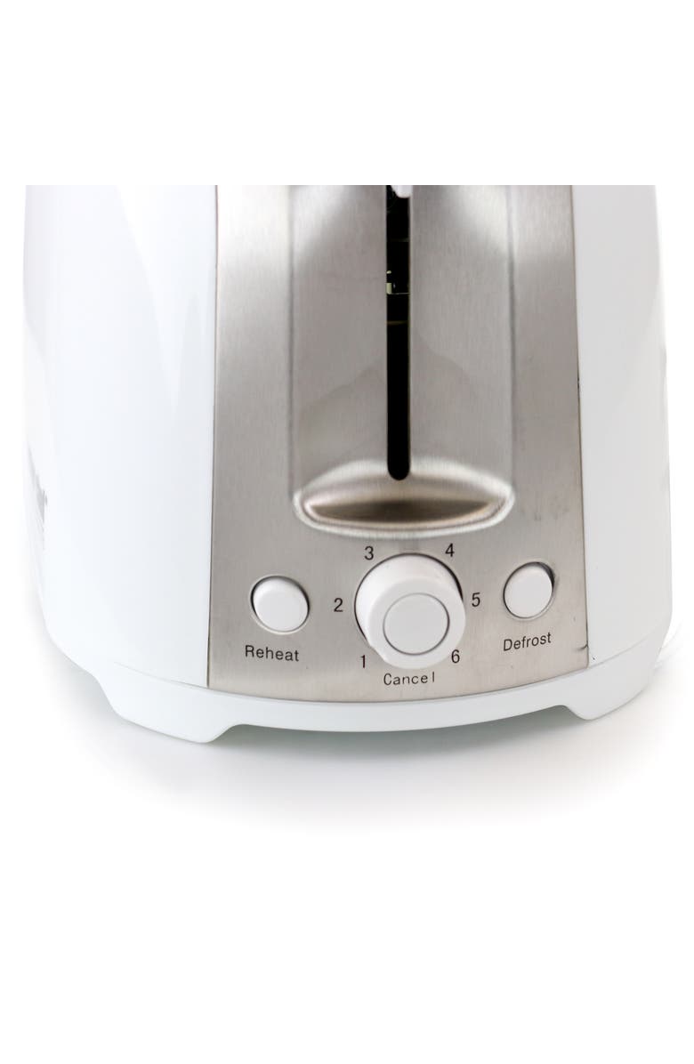 Better Chef Cool Touch Wide Slot Toaster, Alternate, color, White