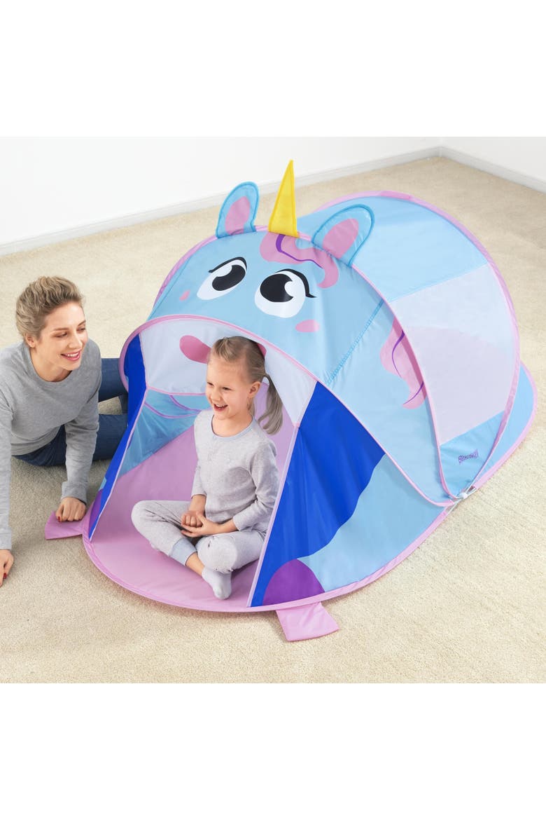 Adventurechasers Unicorn Play Popup Tent, Alternate, color, Multicolored