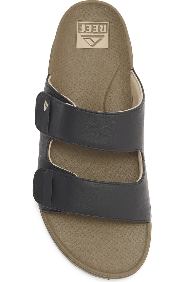 Reef Spring Breakpoint Slide Sandal, Alternate, color, Black/Tan