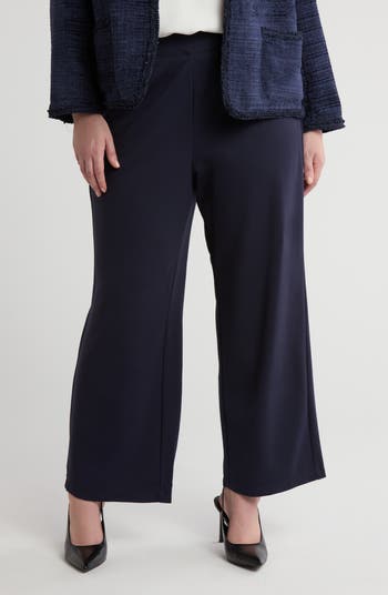 MAX STUDIO Easy Wide Leg Ponte Pants | Nordstromrack
