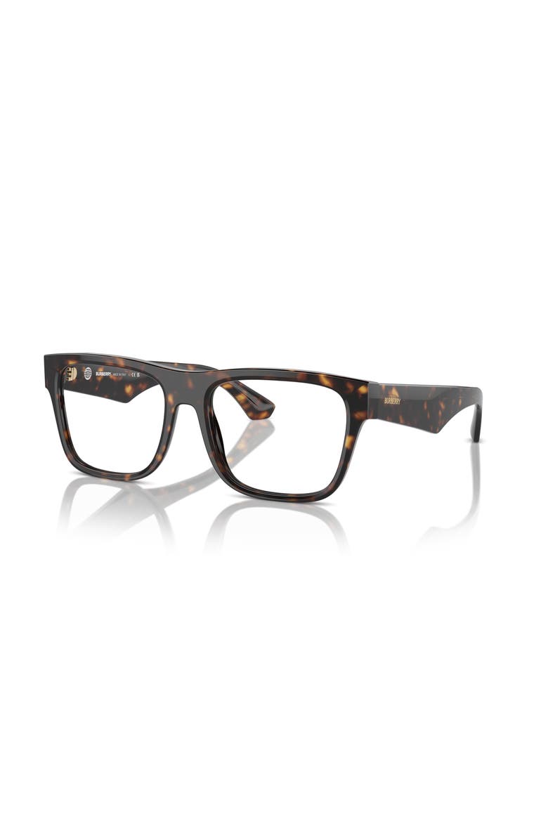 Burberry 53mm Square optical glasses, Main, color, Brown