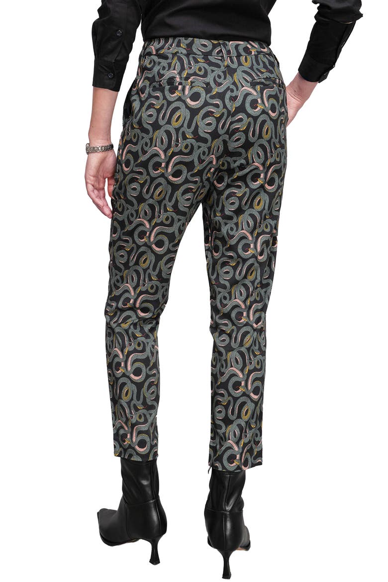 The Empower Slim Crop Pant, Alternate, color, SERPENTINE BLACK
