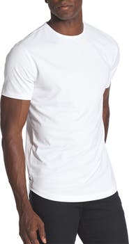 Cuts AO Curve Hem Cotton Blend T-Shirt