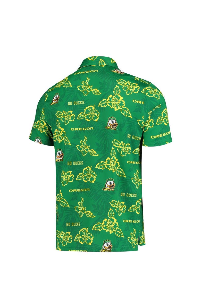 Reyn Spooner Men's Reyn Spooner Green Oregon Ducks Performance Polo, Alternate, color, Green