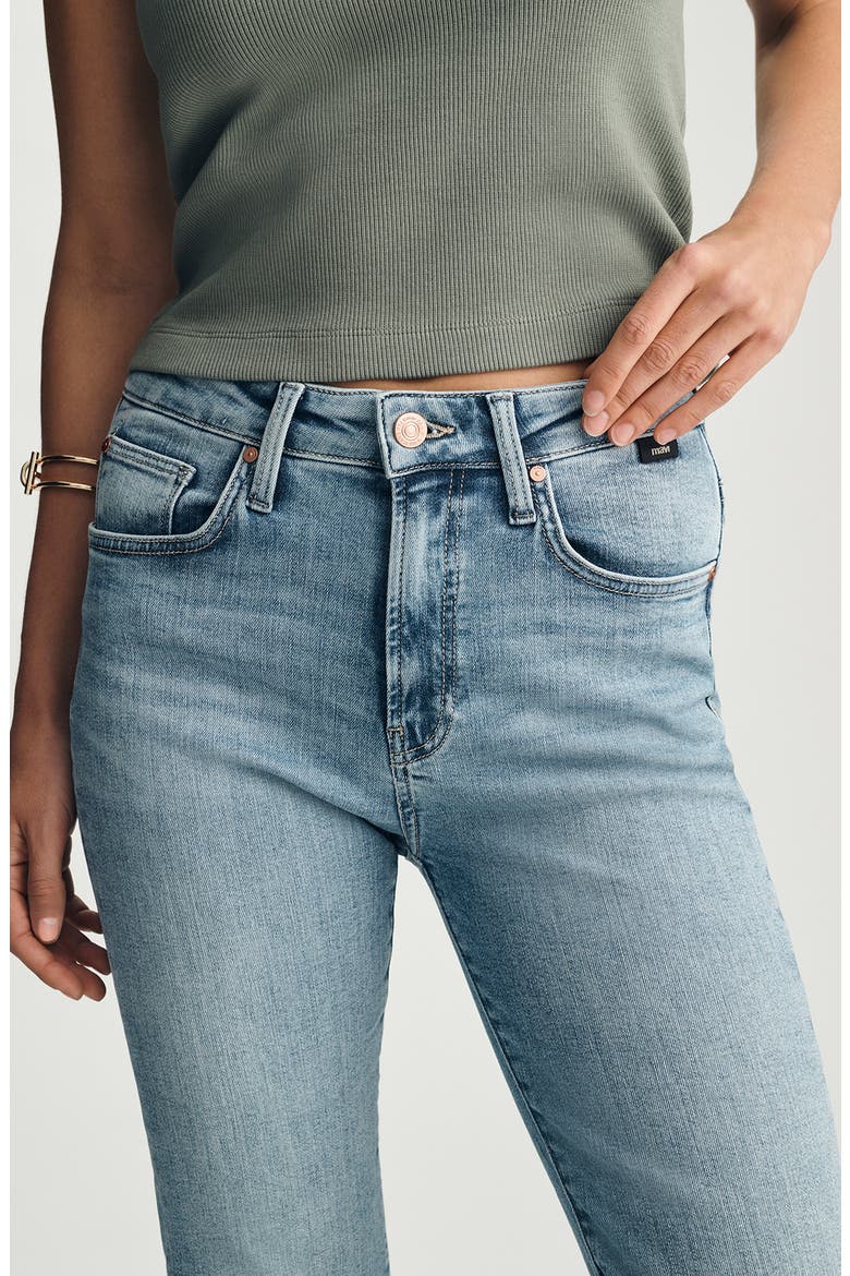 Anika Crop Flare Jeans, Alternate, color, LIGHT BRUSHED FLEX BLUE