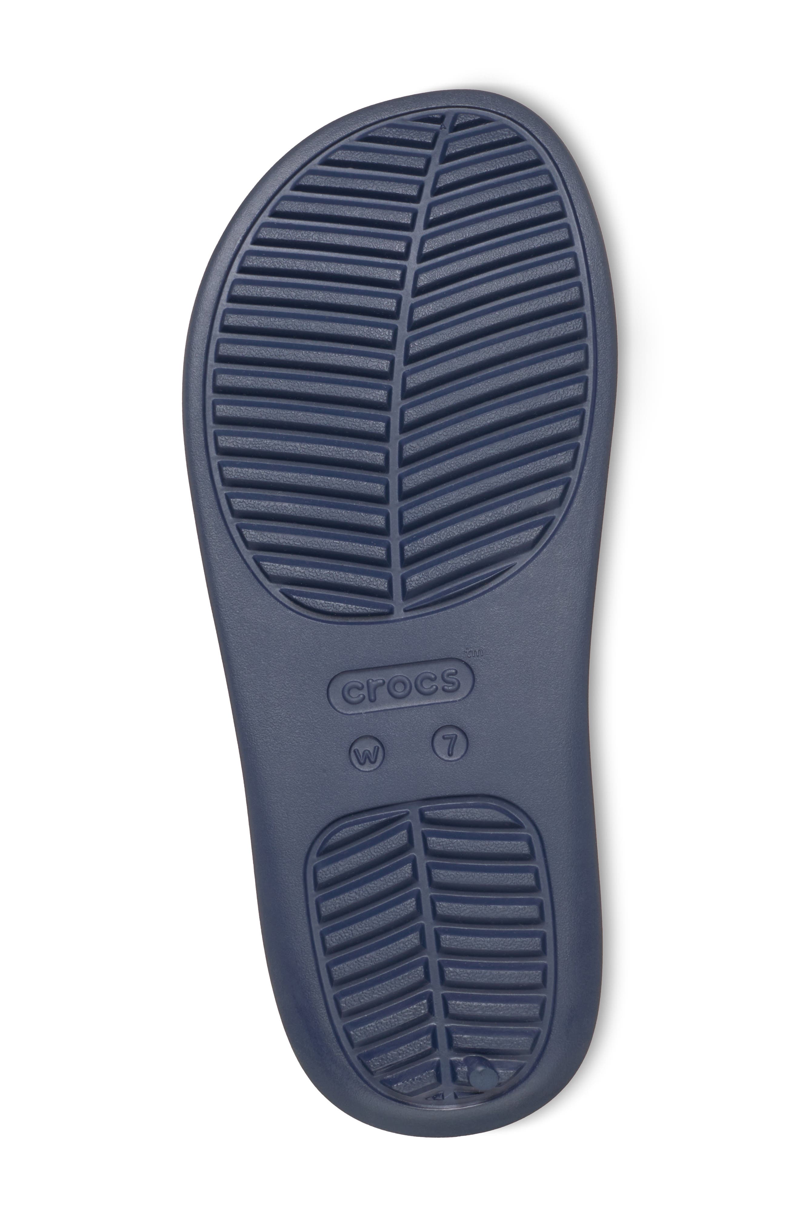 CROCS Getaway Platform Flip Flop, Alternate, color, Navy