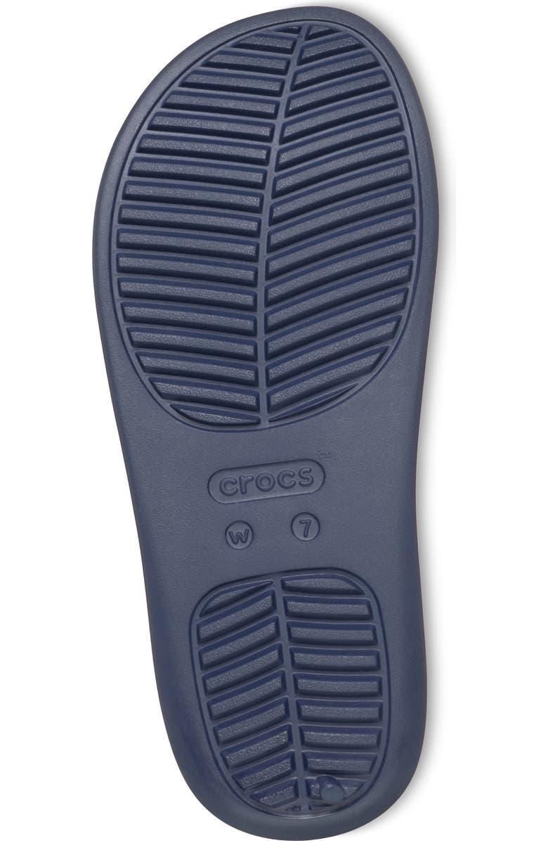 CROCS Getaway Platform Flip Flop, Alternate, color, Navy