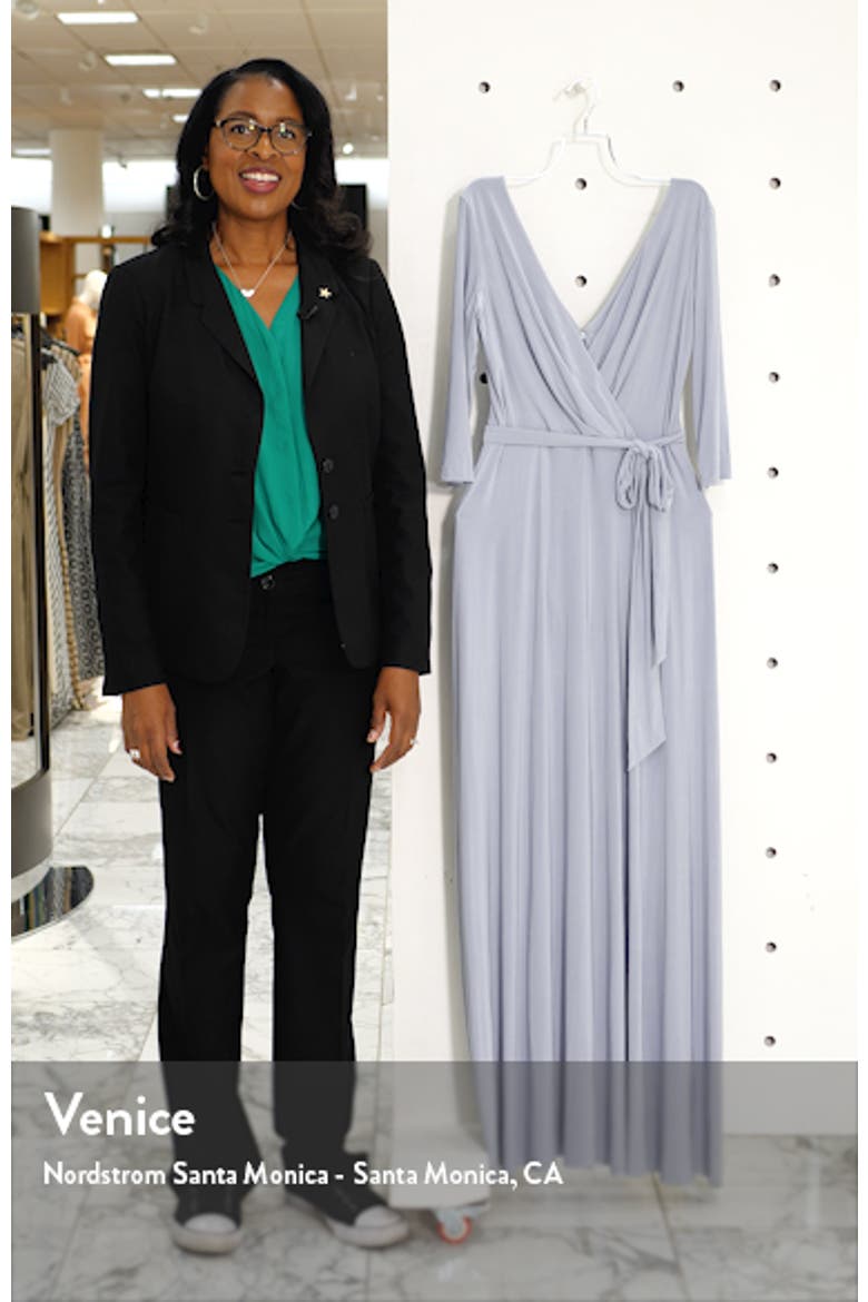 Jersey Tie Waist Gown video