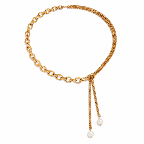 Bailey Pearl Lariat Necklace