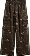 adidas Kids' 3-Stripes Camo Cargo Pants