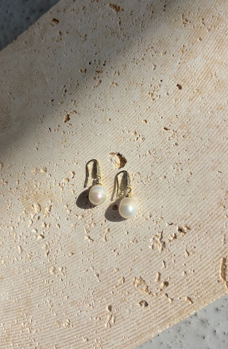 Adornia Freshwater Pearl Drop Earrings, Alternate, color, 