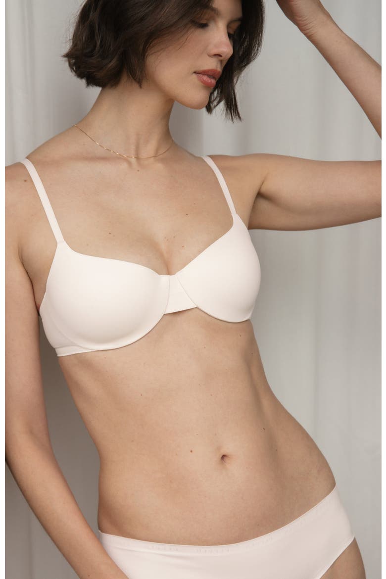 Cameo Balconette Lift Up Bra, Alternate, color, Ecru