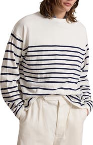 Polo Ralph Lauren Relaxed Fit Striped Jersey Pullover
