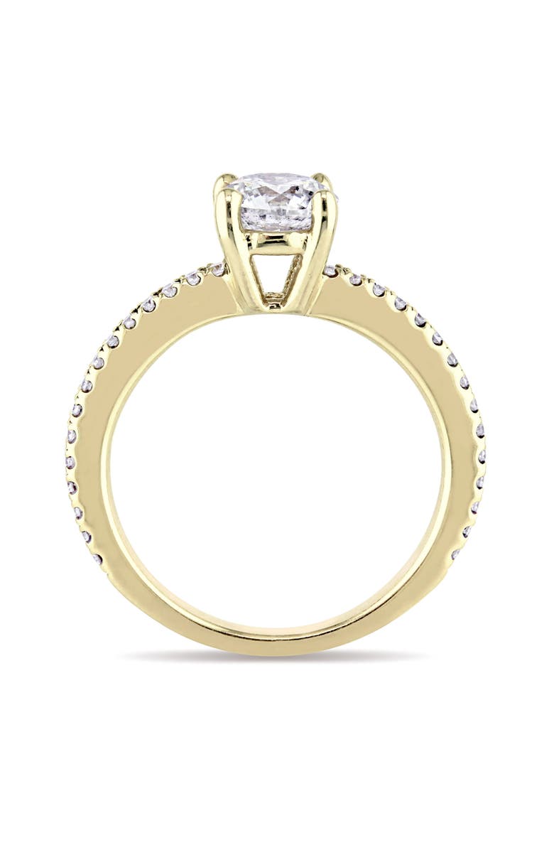 Julianna B. 1-1/7 CTW Diamond Engagement Ring 14k, Alternate, color, 14K Yellow Gold
