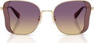 COACH 50mm Gradient Square Sunglasses