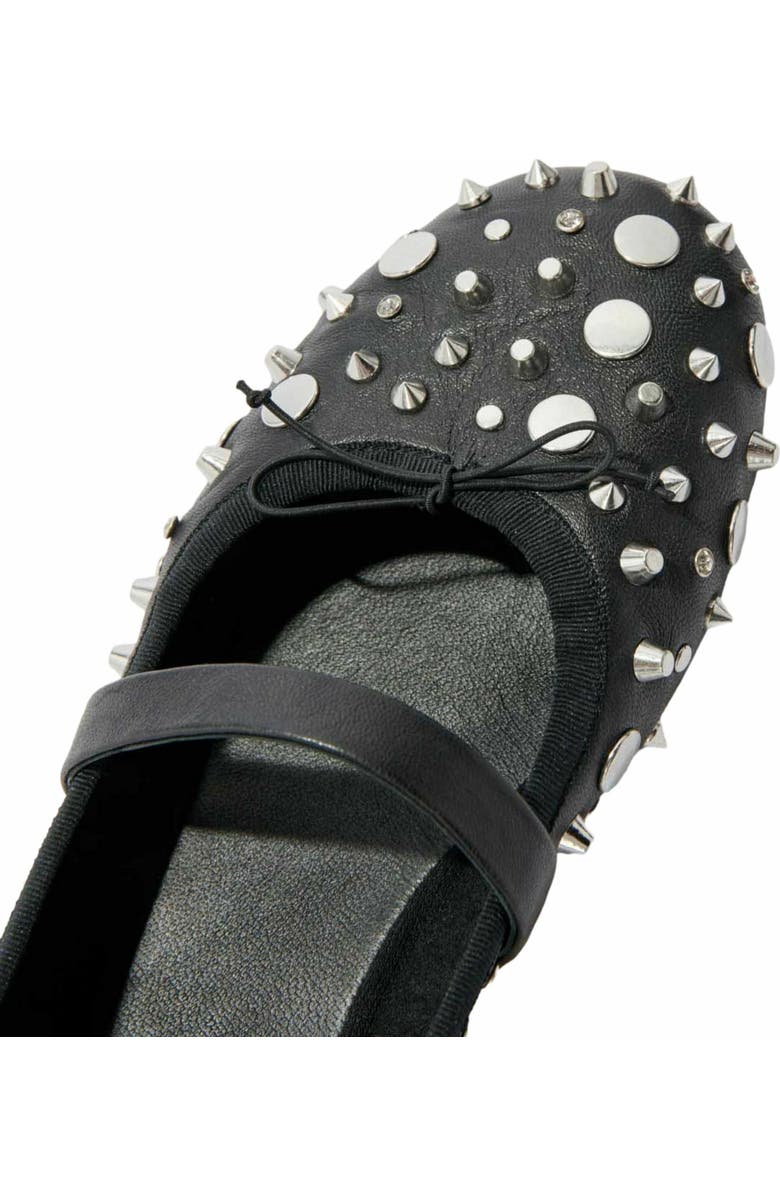 maje Studded ballet flats, Alternate, color,
