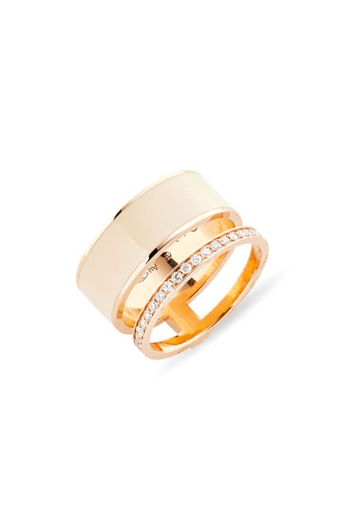 Repossi Berbere Chromatic Diamond Ring In Burgundy
