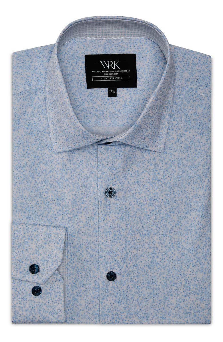 W.R.K Trim Fit Performance Dress Shirt, Alternate, color, 