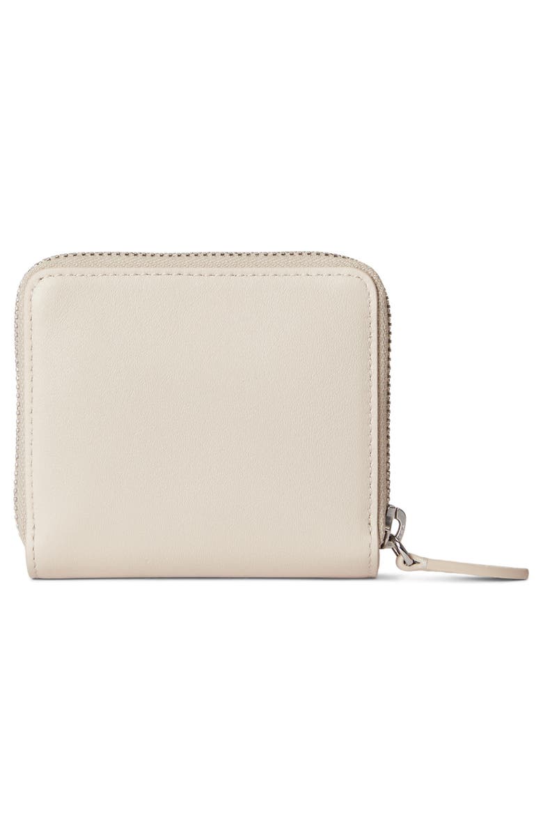 Polo Ralph Lauren Spring Bear Leather Card Holder, Alternate, color, Cream