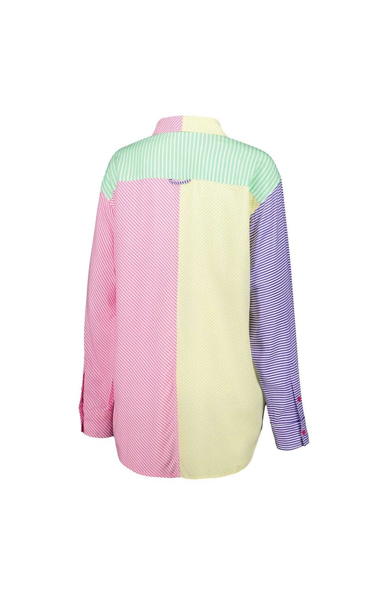 Terez Women's Terez Houston Astros Button-Up Shirt, Alternate, color, Yellow