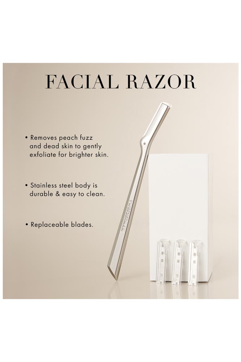 Facial Razor, Alternate, color, SILVER