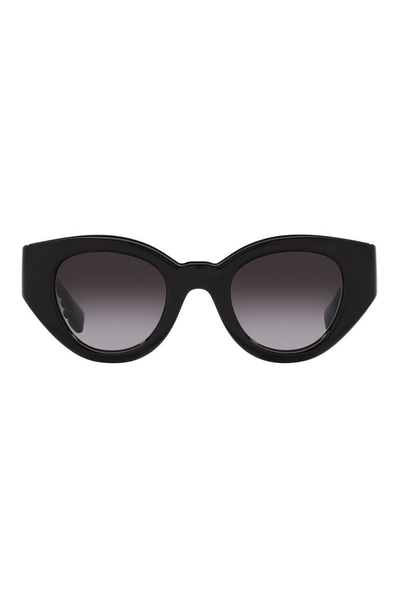 Briar 47mm Gradient Small Phantos Sunglasses, Main, color, BLACK