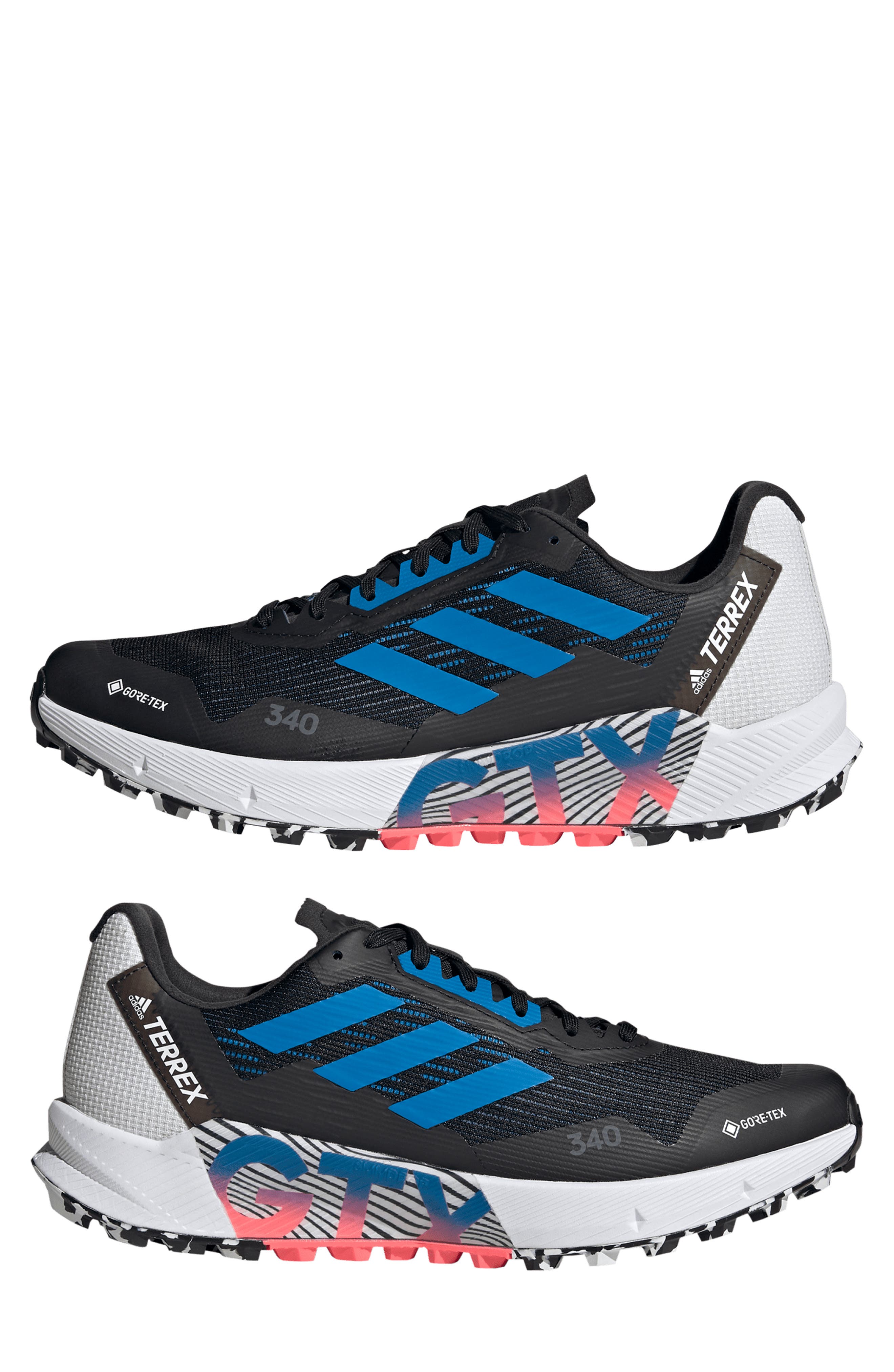 adidas Terrex Agravic Flow 2.0 Gore-Tex<sup>®</sup> Trail Running Shoe, Alternate, color, 