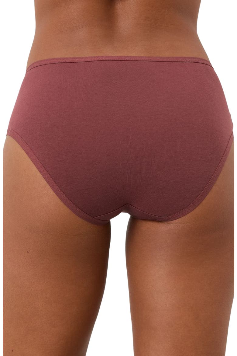Everyday Mid Rise Hipster 5-Pack Made With Organic Cotton, Alternate, color, Everyday Lakeside Lilies