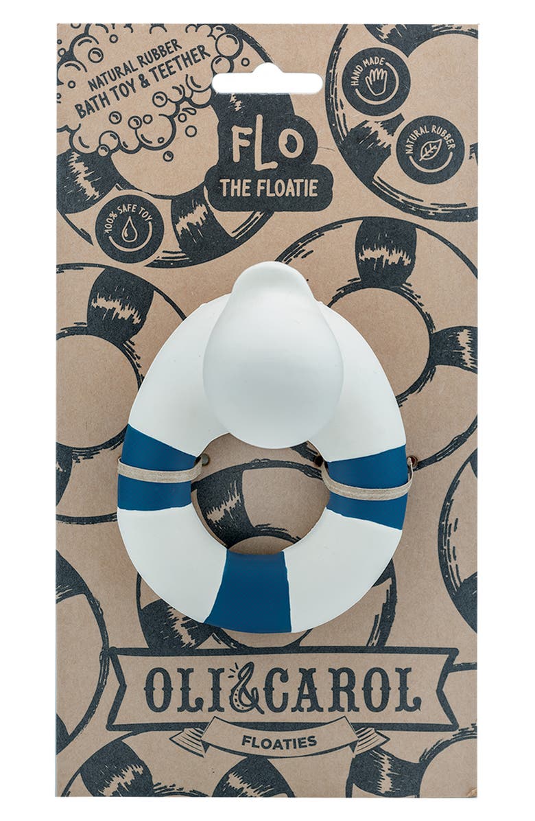 Oli&Carol Oli & Carol Floatie Duck Toy, Alternate, color, Navy