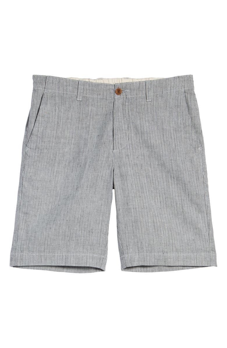 Tommy Bahama Harbor Herringbone Linen Blend Shorts, Alternate, color, 
