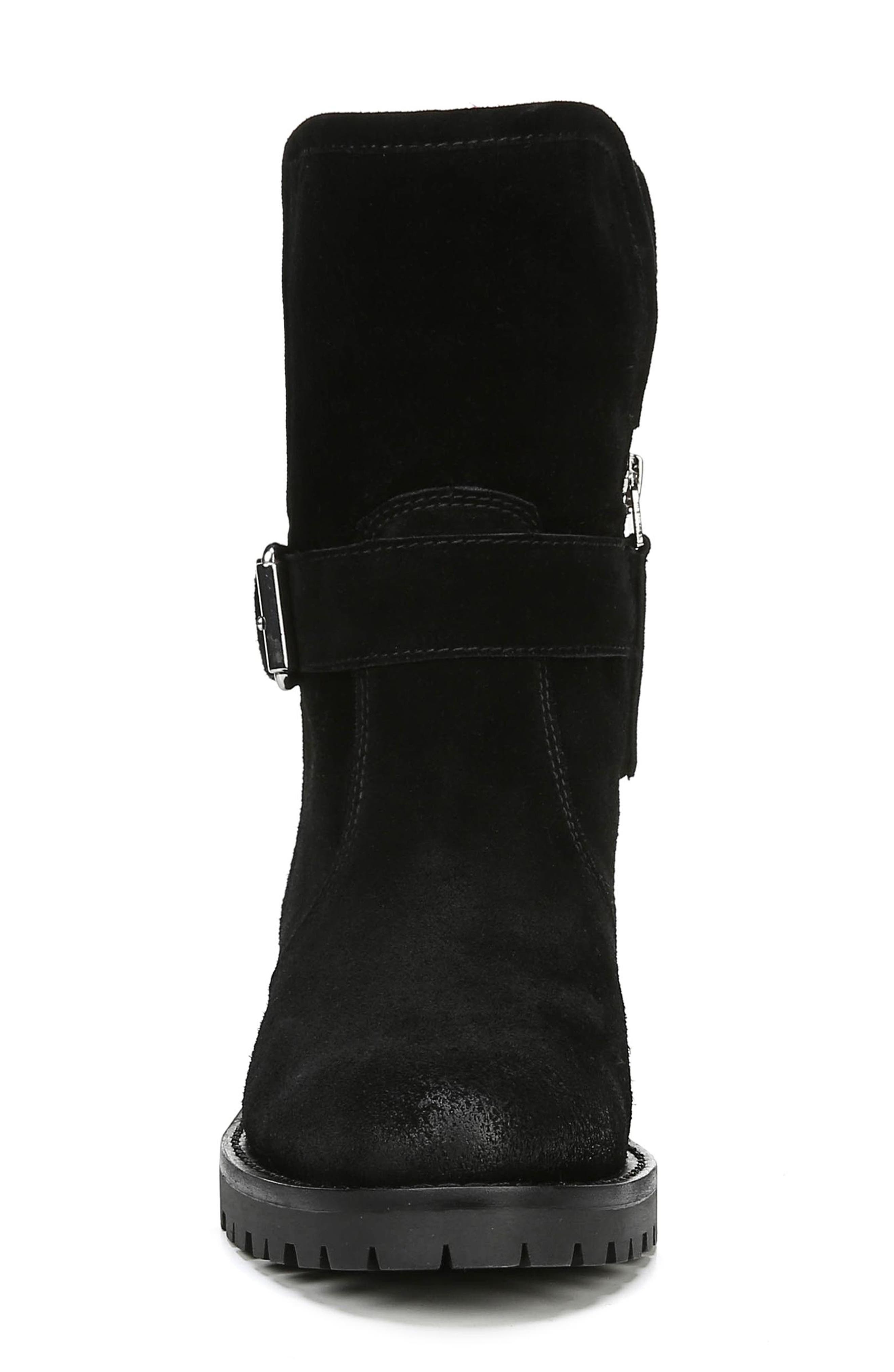 Jeanie Boot, Alternate, color, BLACK SUEDE