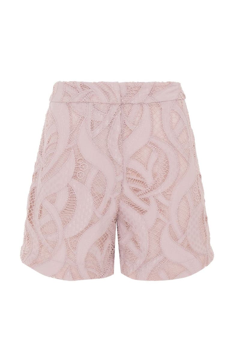 PatBO Aura Lace Short, Alternate, color, Rose