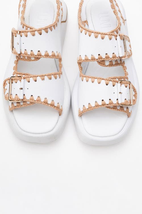 Forever & Always Shoes Douro Braided Rope Strap Leather Sandal