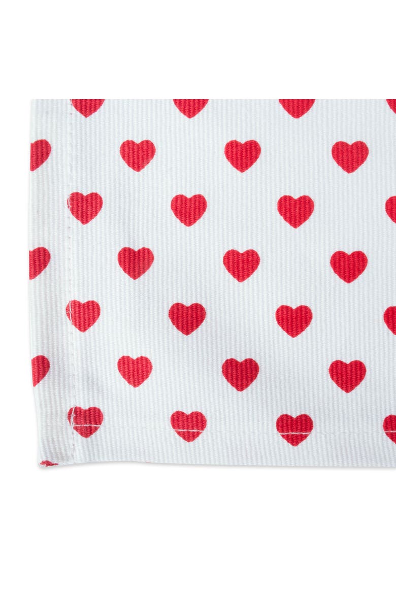Lil Hearts Ribbed Placemats Set/6, Alternate, color, Lil Hearts
