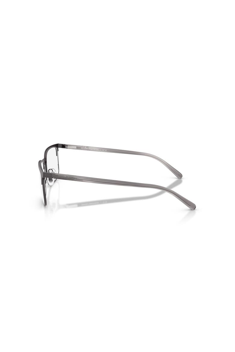 55mm Rectangle optical glasses, Alternate, color, Grey