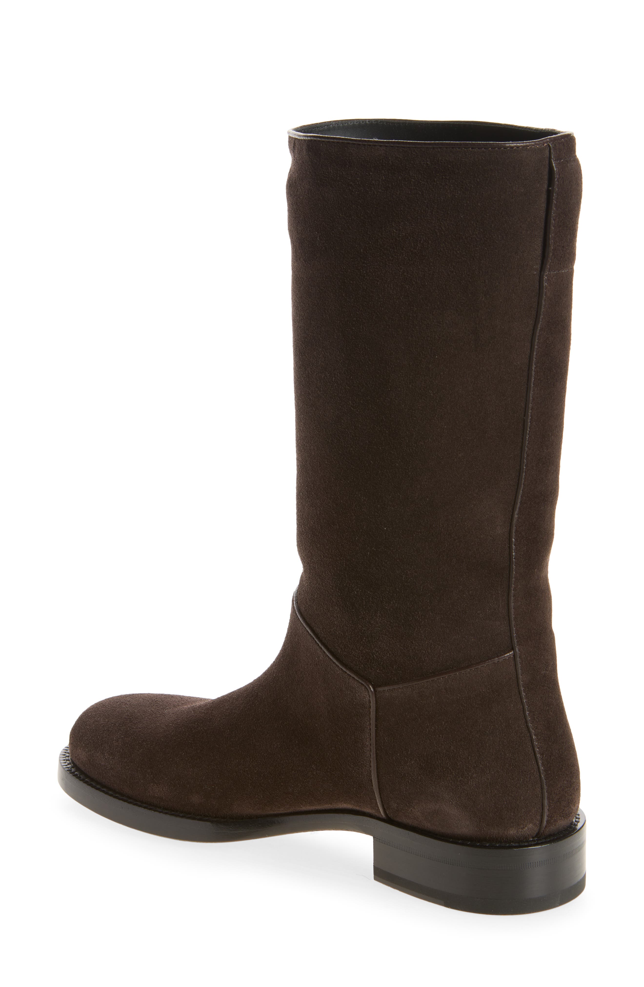 Nobilis Suede Riding Boot, Alternate, color, MOKA