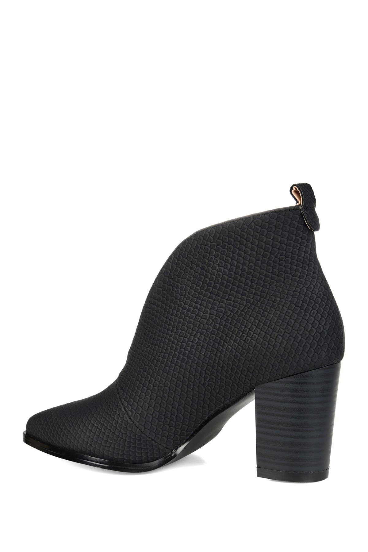 Journee Collection Bellamy Slit Center Bootie, Main, color, 