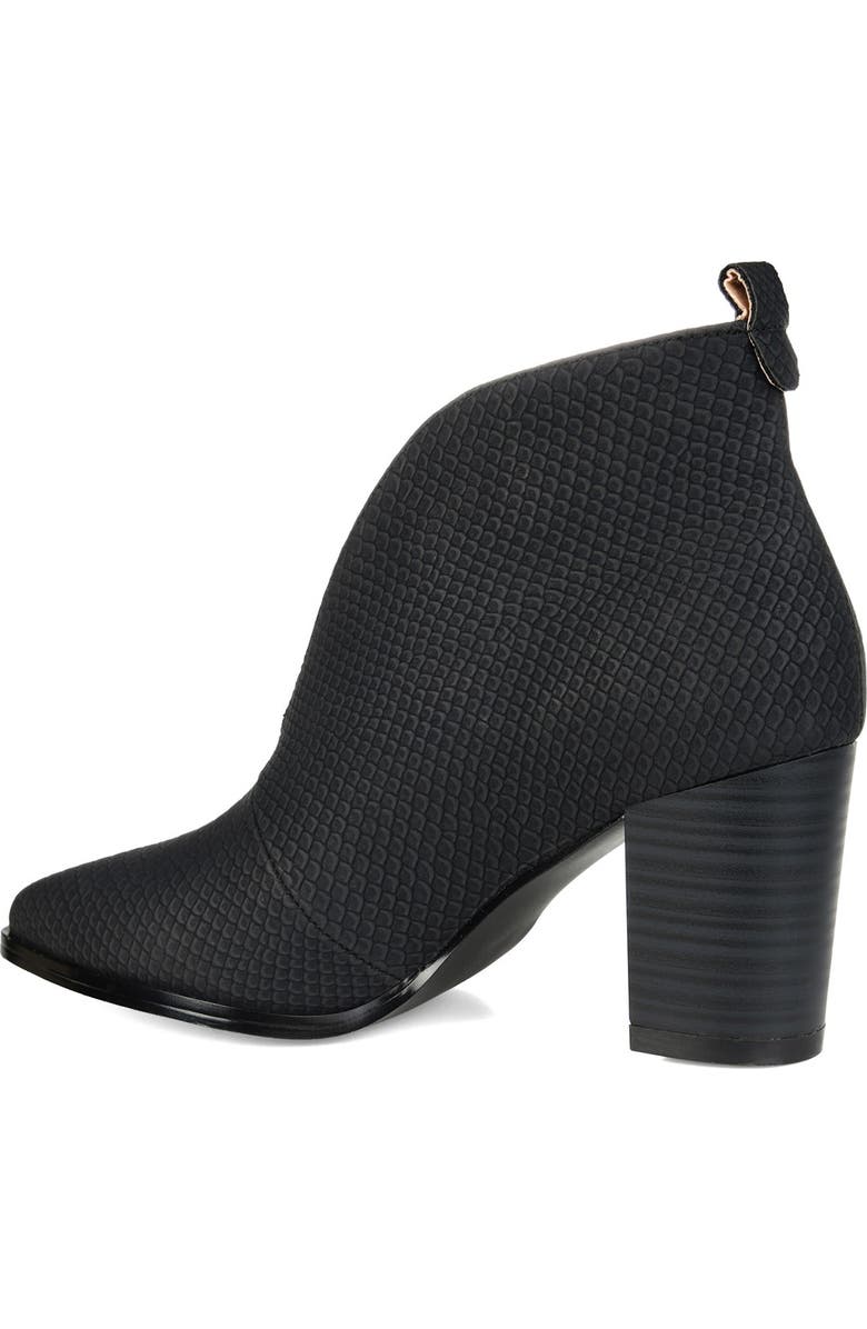 Journee Collection Bellamy Slit Center Bootie, Main, color,