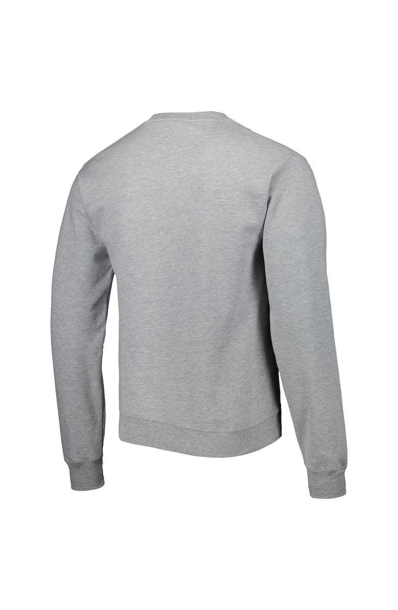 LEAGUE COLLEGIATE WEAR Men's League Collegiate Wear Gray LSU Tigers 1965 Arch Essential Lightweight Pullover Sweatshirt, Alternate, color, 