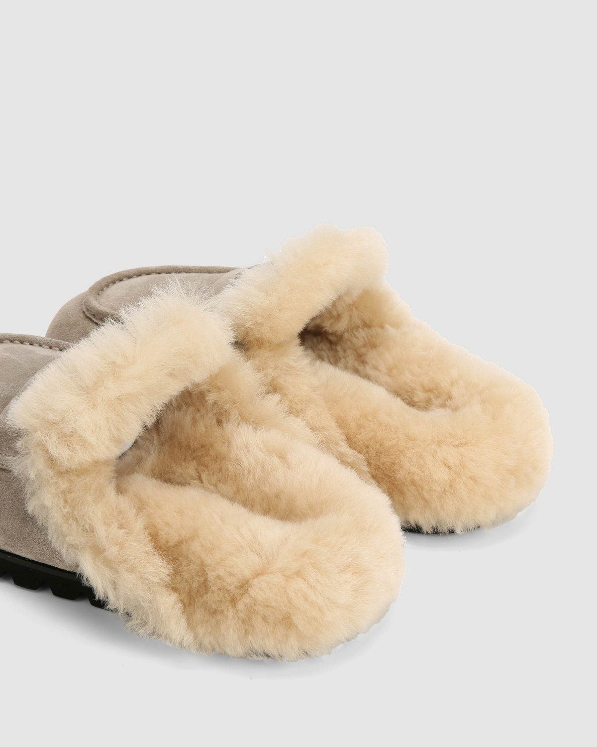 Naked Wolfe Corded Suede Mule, Alternate, color, Stone