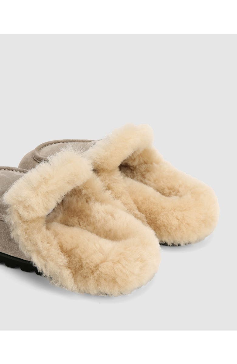 Naked Wolfe Corded Suede Mule, Alternate, color, Stone