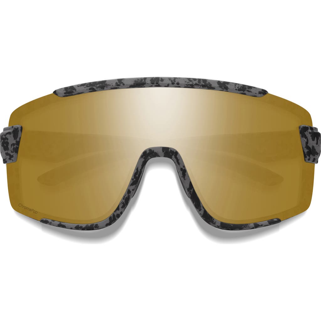 Smith Wildcat Chromapop™ Shield Snow Goggles In Matte Gray Marble/bronze