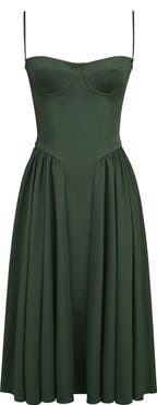 HOUSE OF CB Samaria Fit & Flare Midi Cocktail Dress