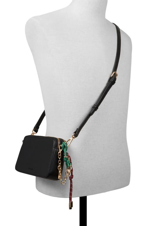 Aldo Ddemii Faux Leather Crossbody Bag In Black