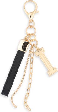 Leith Varsity Initial Bag Charm